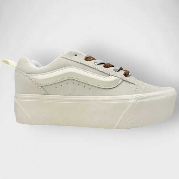 Vans Knu Stack Chunky Platform Sneakers White W8.0 / M6.5 – New Without Box - Picture 2 of 11